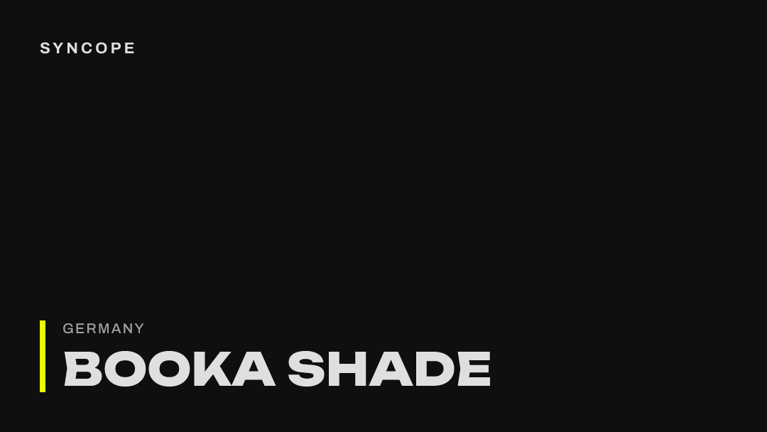 Booka Shade