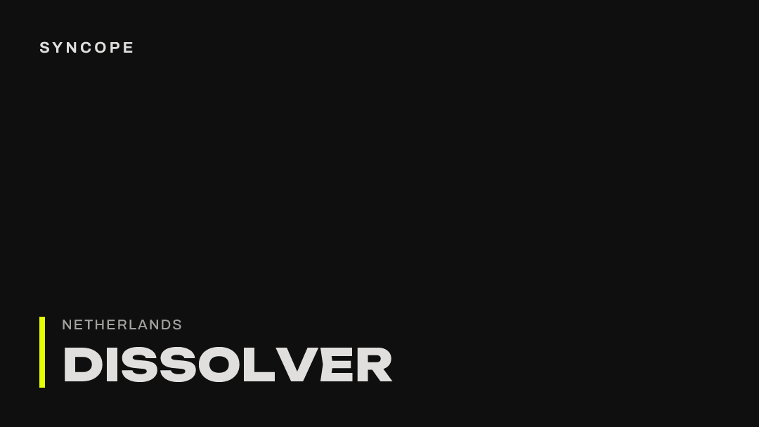 Dissolver
