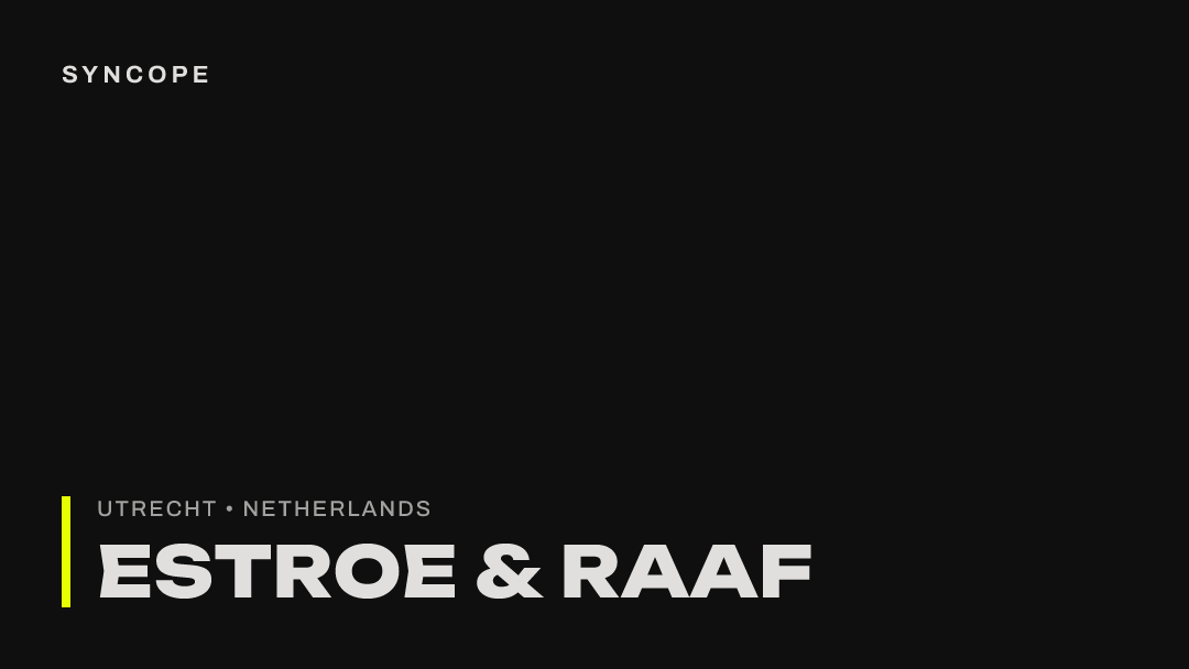 Estroe & Raaf