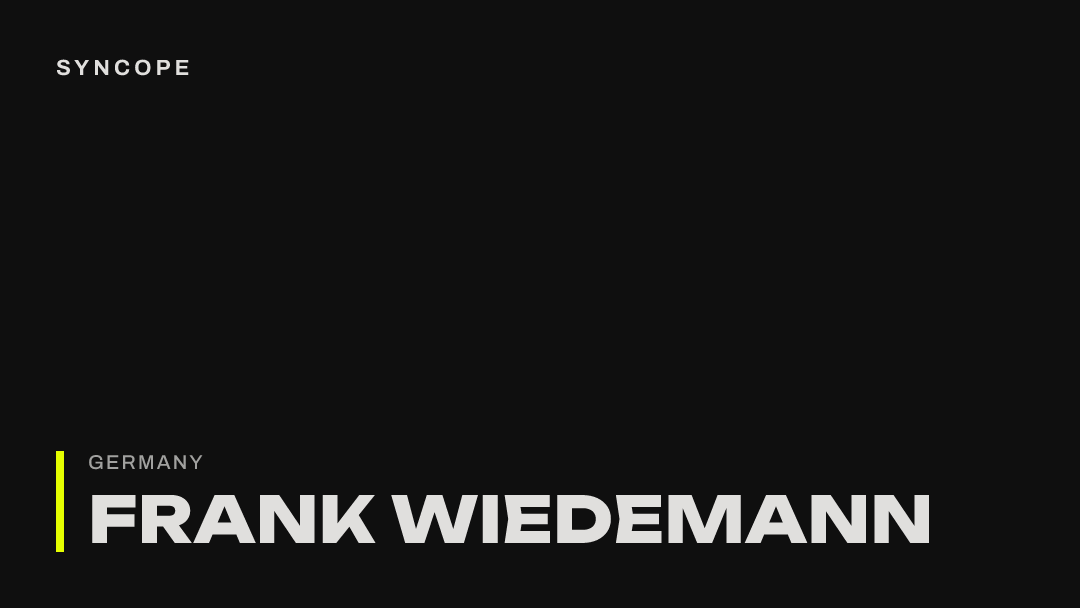 Frank Wiedemann