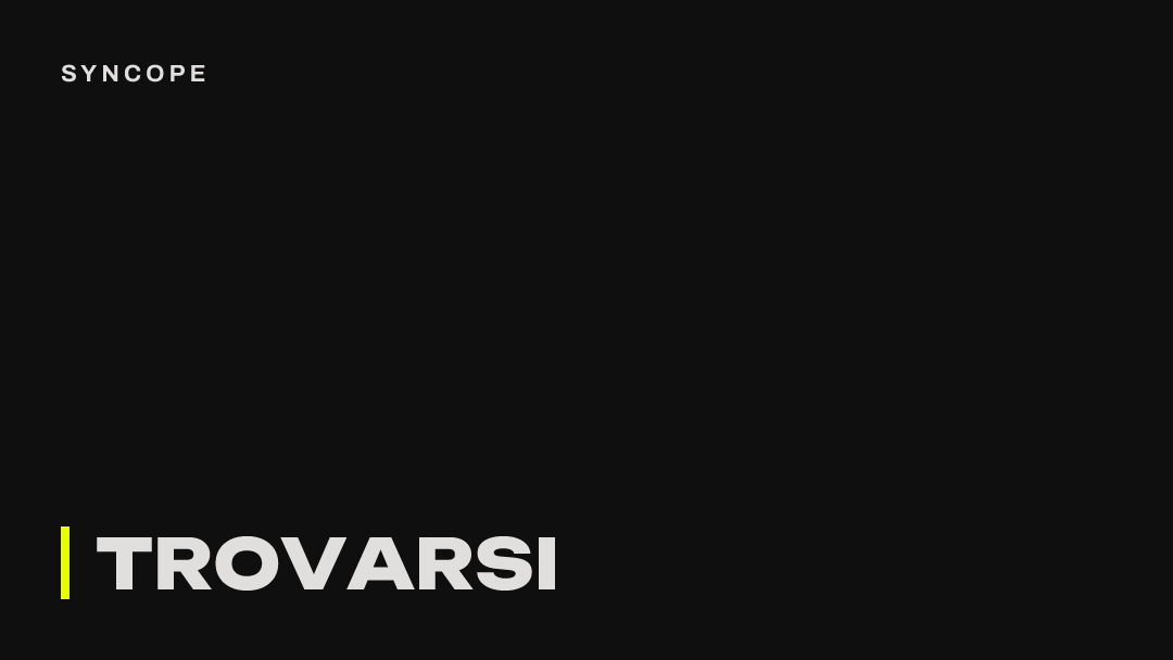 Trovarsi